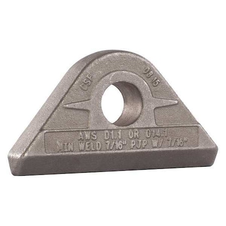 Mag-Mate Pad Eye, 1-5/16" D, 5-3/16" L, 2-15/16" W PE0650