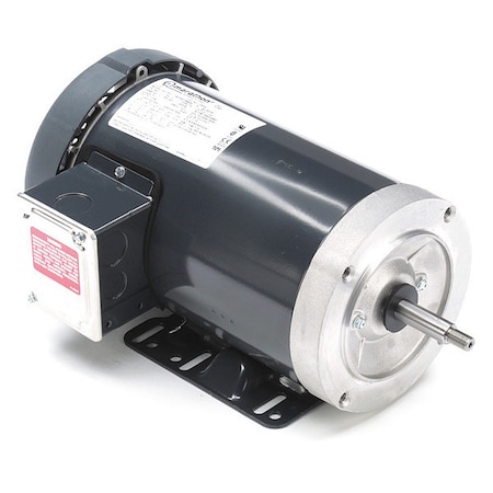 Leeson Jet Pump Motor, 3-Phase, 2 HP, 5.0/2.5A 056T34F15592