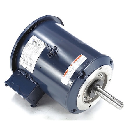 Marathon Close-Coupled Pump Motor, 5 HP, 3500 rpm 182TTDW17008