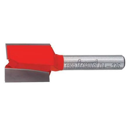 Freud Straight Router Bit, 5/8" Cutting Dia. 04-136