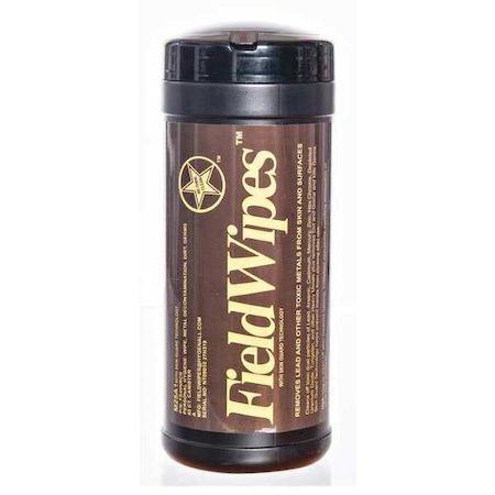 Hygenall Toxic Metal Removing Wipes, Canister, PK12 FS45NRCN