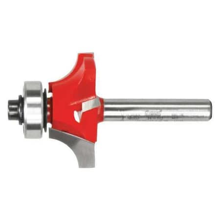 Freud Roundover Router Bit, 1-1/4" Cutting Dia. 34-112
