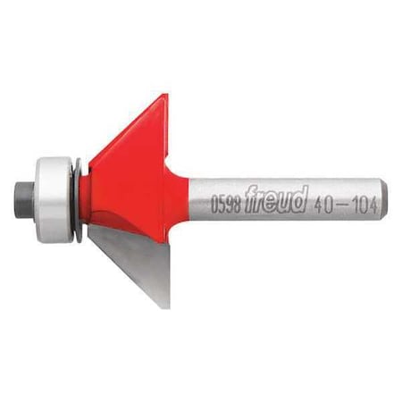 Freud Chamfer Router Bit, 1-11/32" Cutting Dia. 40-104