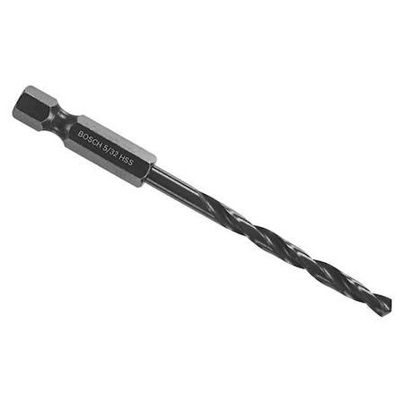 Bosch Impact Drill Bit, 5/32" Size, 3-1/8" L BL4137IM