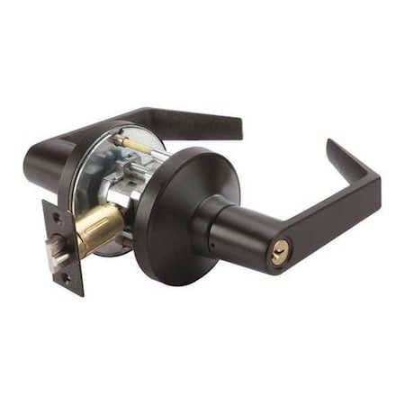 Pdq Door Lever Lockset, PHL Angled Style GP 148  PHL 613 234 ASA SCC