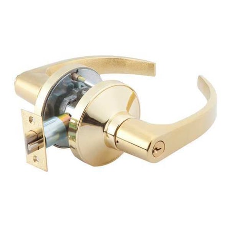 Pdq Door Lever Lockset, BSN Curved Style GP 148 BSN 605 234 ASA SCC