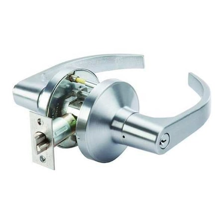 Pdq Door Lever Lockset, BSN Curved Style GP 148  BSN 626 234 ASA SCC