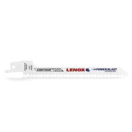 Lenox 6 in L x 6 TPI Reciprocating Saw Blade, 5 PK 20556676RC