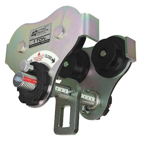 Oz Lifting Products Trolley, 2000 lb. Load Capacity, Steel OZ1PBTA