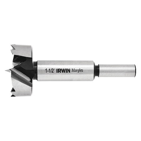 Irwin Wood Drilling Bit, Forstner, 1-1/2" dia. 1966934