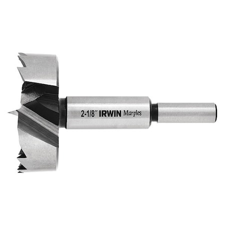 Irwin Wood Drilling Bit, Forstner, 2-1/8" dia. 1966939