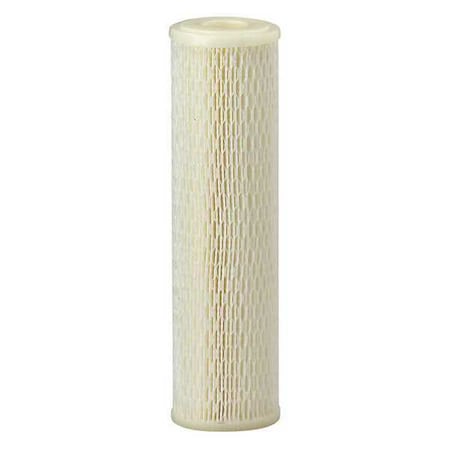 Zoro Select Pleated Filter Cartridge, 10 gpm, 20 Micron, 2-11/16" O.D., 9 3/4 in H 155001-75