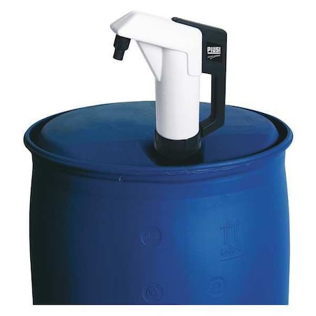 Piusi Hand Operated Drum Pump, 10 ft. Hose L F0033213B