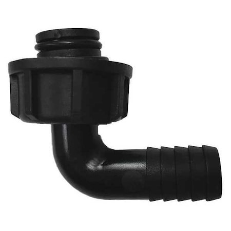 Piusi Internal 90 deg. Fitting, 1" L R1819400A