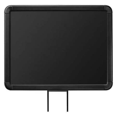Lavi Industries Sign Frame, Black, Type Horizontal 50-1141F7H-S/MB