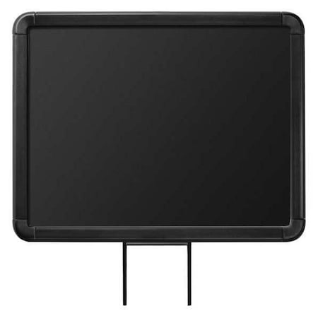 Lavi Industries Sign Frame, Black, Type Horizontal 50-1141F12H-S/MB