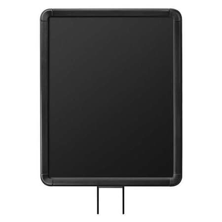 Lavi Industries Sign Frame, Black, Type Vertical 50-1131F7V-S/MB