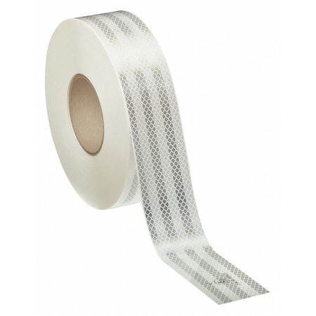 3M Reflective Tape, White, 1 in. W 983-10