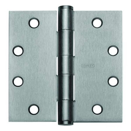 Best Door and Butt Hinge, Stainless Steel, Full Mortise Mounting, 2 in Leaf W x 4 1/2 in Leaf H, Satin CB19945X45CBDOORHINGE32DSTS