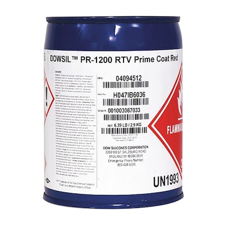 Dowsil Glue, 11 oz, Can, Clear, Naptha Base, PR-1200 Series 4094479