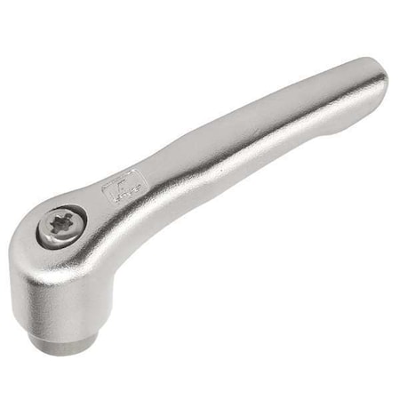 Kipp Adjustable Handle, Size: 5 M12, Entirely Stainless Steel, Electropolished K0124.512