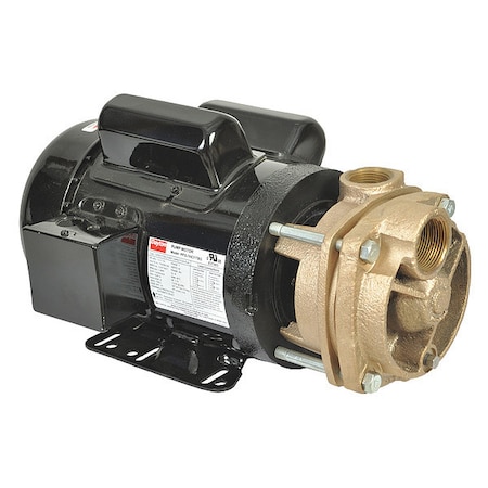 Dayton Turbine Pump, 2 HP, 115 to 230V, 3450 rpm 53EC01