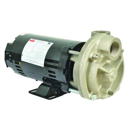 Dayton Turbine Pump, 1/2 HP, 115 to 230V, 3450 rpm 53EC03