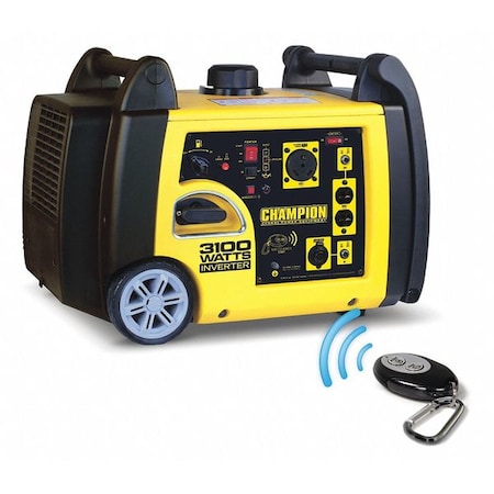Champion Power Equipment Portable Inverter Generator, 2800 Rated, 3000 Surge, 30.0 A 75537I