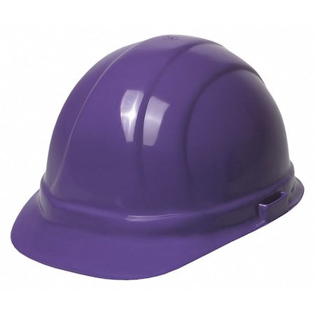 Deltaplus Hard Hat, Omega II, Polyethylene, 6 Point Pinlock, Type 1, Class E, Purple WEL19128PU