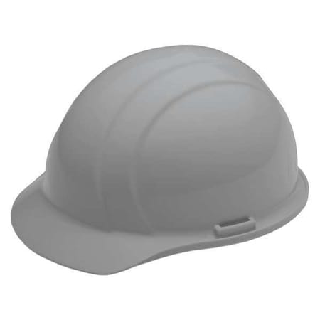 Deltaplus Hard Hat, Americana, Polyethylene, 4 Point Pinlock, Type 1, Class E, Gray WEL19767GY
