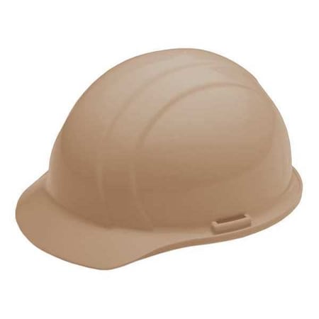 Deltaplus Hard Hat, Americana, Polyethylene, 4 Point Ratchet, Type 1, Class E, Beige WEL19464BE