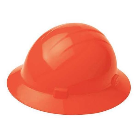 Deltaplus Hard Hat, Americana, Polyethylene, 4 Point Pinlock, Type 1, Class E, Orange WEL19203OR