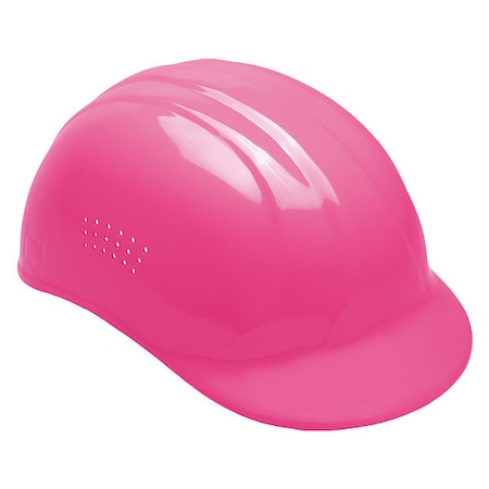 Deltaplus Bump Cap, Front Brim, HDPE, Pinlock Suspension, Hi-Visibility Pink, Fits Hat Size 6-1/2" to 7-3/4" WEL19115HP