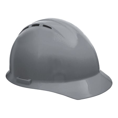 Deltaplus Hard Hat, Americana, Polyethylene, 4 Point Pinlock, Type 1, Class C, Gray WEL19257GY