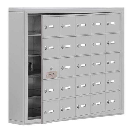 Salsbury Industries 6 1/4 in D, 31 in H, (5) Wide, (24) Openings 19155-25ASK