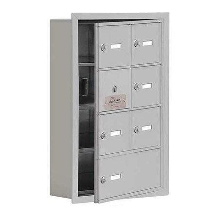 Salsbury Industries Cell Phone Locker, 16 1/4 in W, 5 3/4 in 19145-07ARK