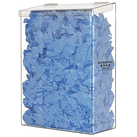 Bowman Dispensers Protection Dispenser, PETG, , Clear , 17 in H x 12 5/8 in W x 5 3/4 in D BK211-0111