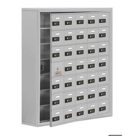 Salsbury Industries Cell Phone Locker, 9-1/4" Overall Depth 19178-35ASC