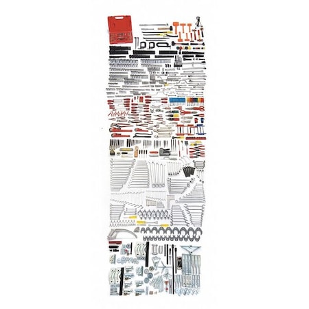 Proto Tool Set, General Purpose, 1257 pcs. JCS-1258MASBX1A