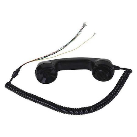 Hubbell Gai-Tronics Handset Kit, Black, Plastic 10113-122