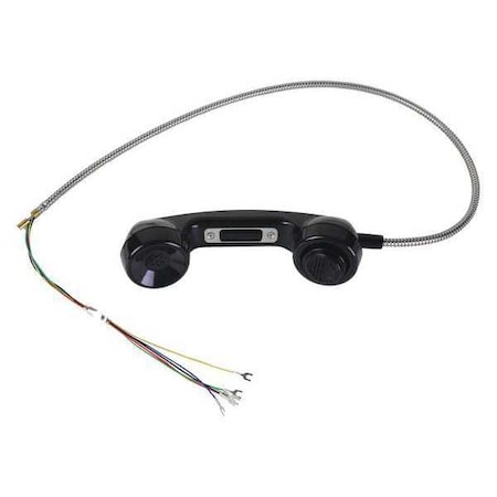 Hubbell Gai-Tronics Handset Kit, Black, Plastic 10117-003