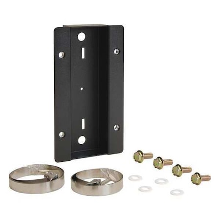 Hubbell Gai-Tronics Pole Mounting Kit, Black, Plastic 232-001