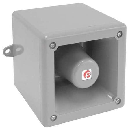 Hubbell Gai-Tronics Sounder, Gray, Plastic A105NSONTELAA0A1G