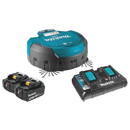 Makita 36V (18V X2) LXT Brushless Robotic Vacuum Kit (5.0Ah) DRC200PT