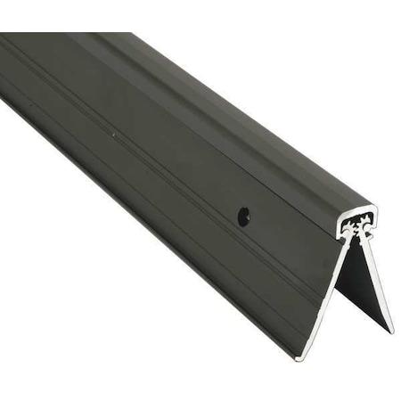 National Guard Piano Hinge, Aluminum Alloy, Concealed Mounting, 1 15/16 in Leaf W x 83 in Leaf H HD2400DKB-83