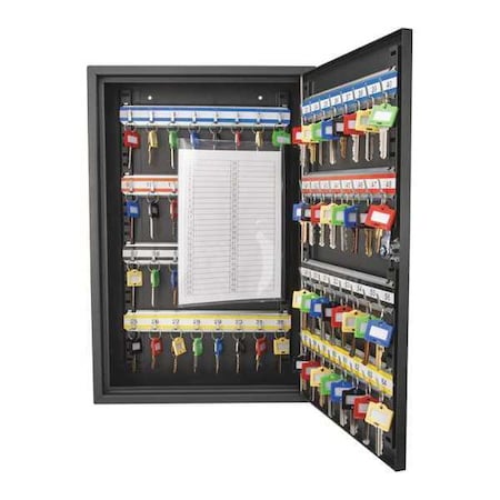 Barska Key Cabinet, 64 Capacity, 18" H CB12486