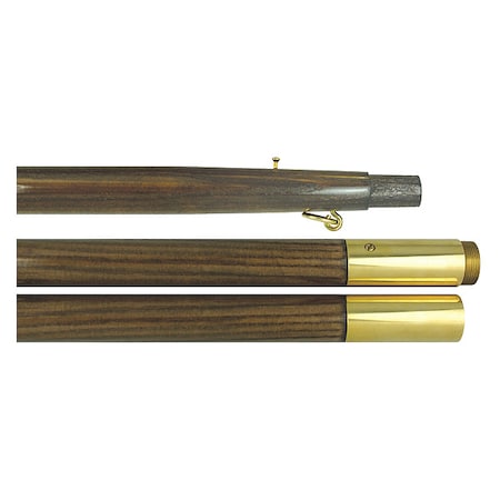 Tapco Flagstaff, Brown, 96" H 59209125