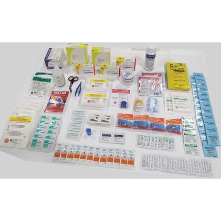 Zoro Select Complete Refill or Kit, Not Applicable Not Applicable, 297 Components, 100 People Served 9995-7500