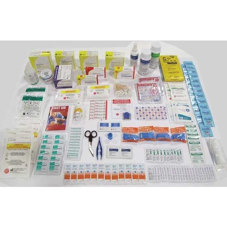 Zoro Select Complete Refill or Kit, Not Applicable Not Applicable, 447 Components, 150 People Served 9995-7501
