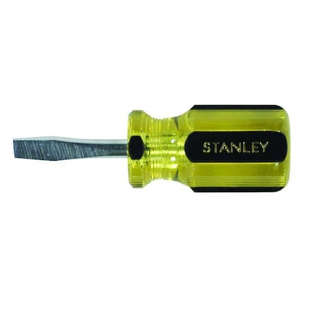 STANLEY General Purpose Keystone Slotted Screwdriver 1/4 in Round 66-161-A